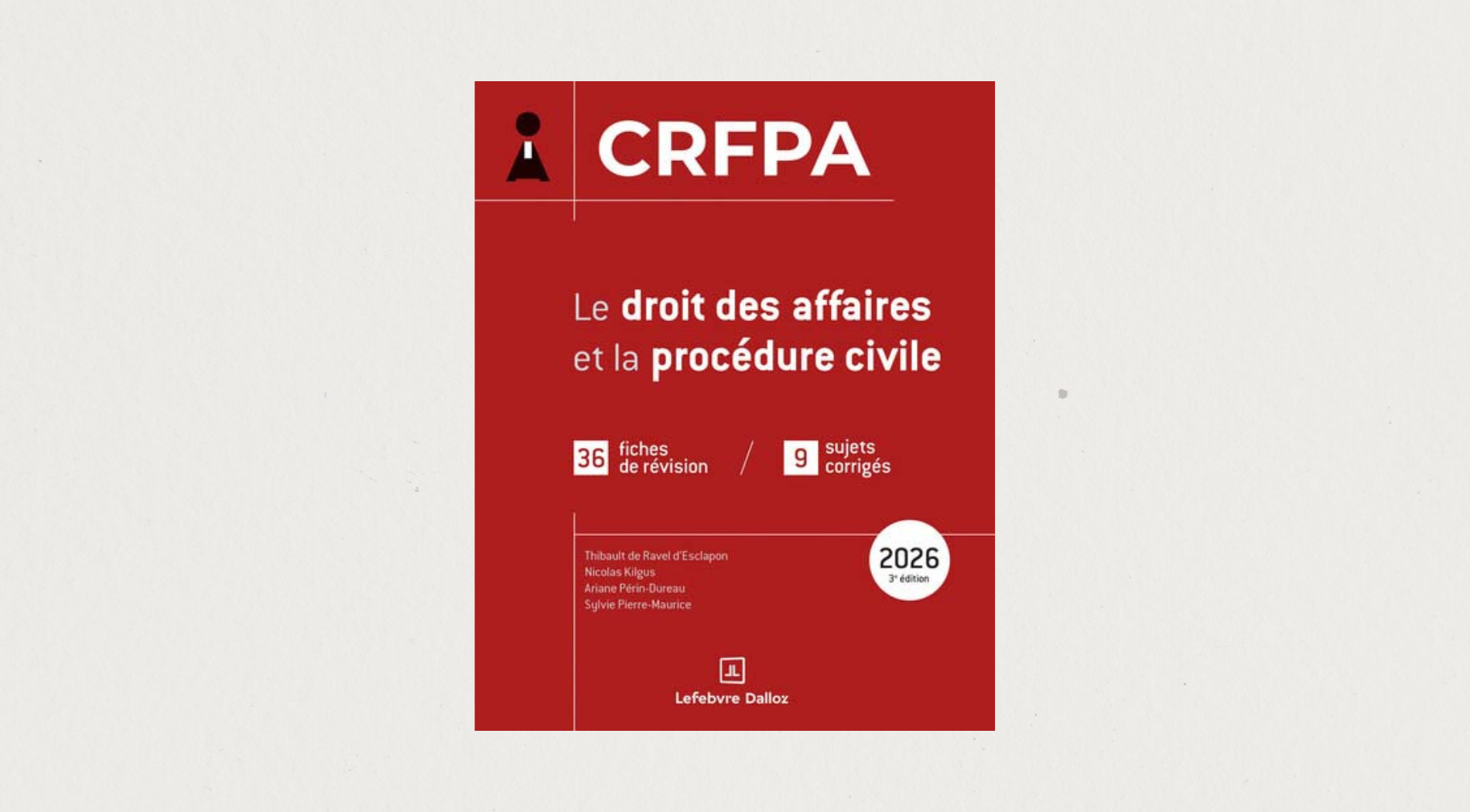 Illustration de l'article  CRFPA – Droit des affaires et procédure civile 2026